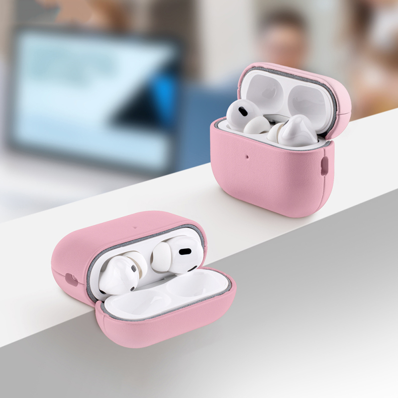Apple AirPods Pro 3 Case M-Safe Charging Enabled Mutural Yahu Series Leather Design Cover - 13