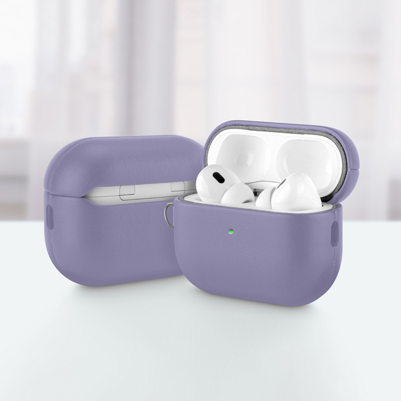 Apple AirPods Pro 3 Case M-Safe Charging Enabled Mutural Yahu Series Leather Design Cover - 18