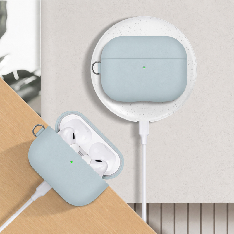 Apple AirPods Pro 3 Case M-Safe Charging Enabled Mutural Yahu Series Leather Design Cover - 32