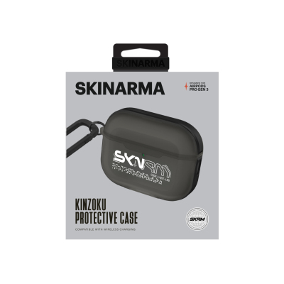 Apple Airpods Pro 3 Case Skinarma Transparent Matte Design Kinzoku Case - 10