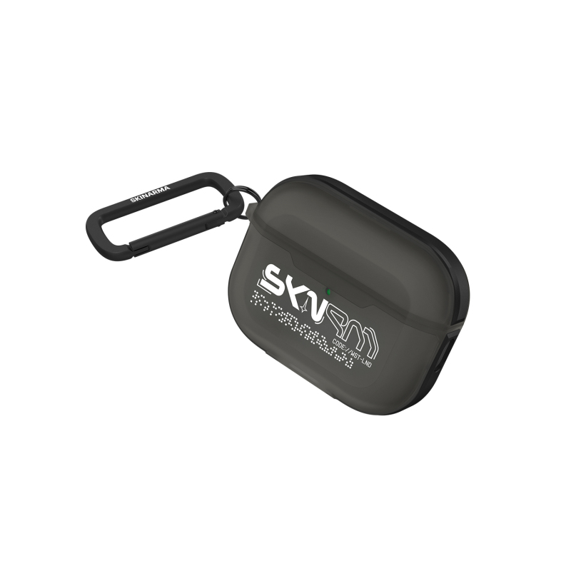 Apple Airpods Pro 3 Case Skinarma Transparent Matte Design Kinzoku Case - 3