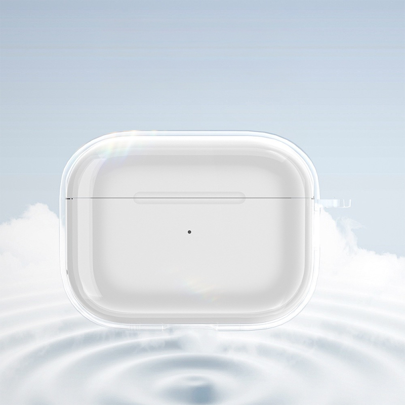 Apple Airpods Pro 3 Case Transparent Crystal Silicone Zore Airbag 14 Case - 4