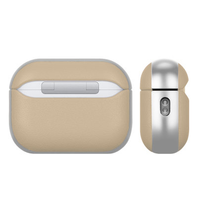 Apple AirPods Pro 3 Case with M-Safe Charging, Mutural Poying Series, Leather Design Cover - 9