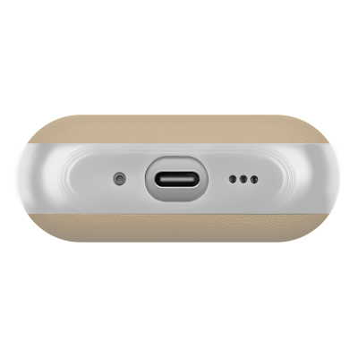 Apple AirPods Pro 3 Case with M-Safe Charging, Mutural Poying Series, Leather Design Cover - 14
