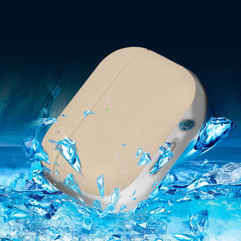 Apple AirPods Pro 3 Case with M-Safe Charging, Mutural Poying Series, Leather Design Cover - 34