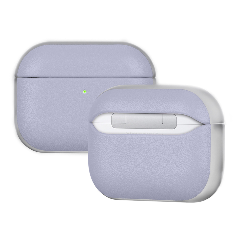 Apple AirPods Pro 3 Case with M-Safe Charging, Mutural Poying Series, Leather Design Cover - 4