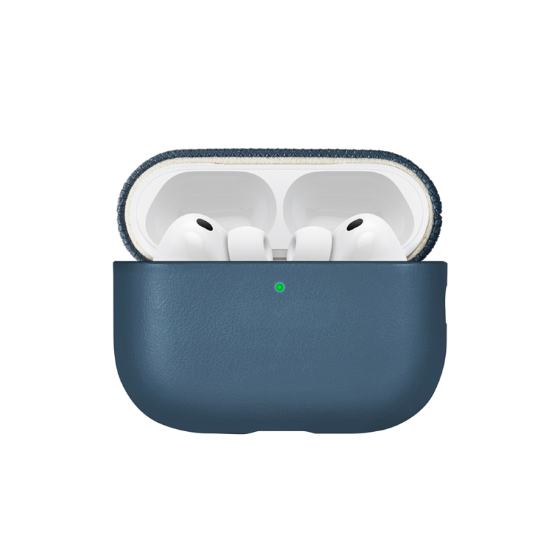 Apple AirPods Pro 3 Case with Qi M-Safe Charging, Native Union Classic Series Faux Leather Cover - 6
