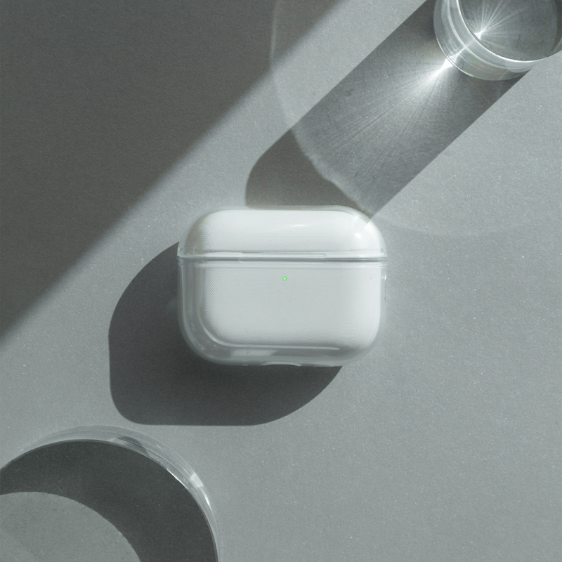 Apple AirPods Pro 3 Case with Qi M-Safe Charging, Native Union Clear Series Silicone Cover - 4