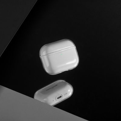Apple AirPods Pro 3 Case with Qi M-Safe Charging, Native Union Clear Series Silicone Cover - 7