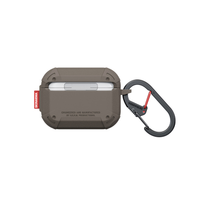 Apple Airpods Pro 3 Kılıf Airbagli Yivli Köşe Kilit Tasarımlı 360 Derece Koruma Skinarma Mecha LE Kılıf - 16