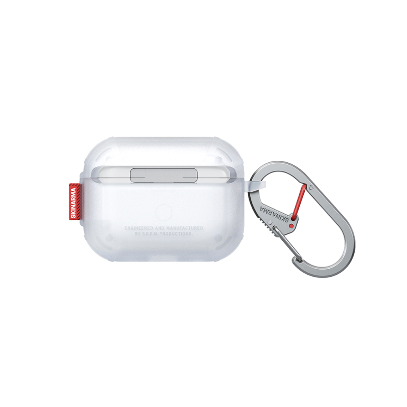 Apple Airpods Pro 3 Kılıf Airbagli Yivli Köşe Kilit Tasarımlı 360 Derece Koruma Skinarma Mecha LE Kılıf - 19