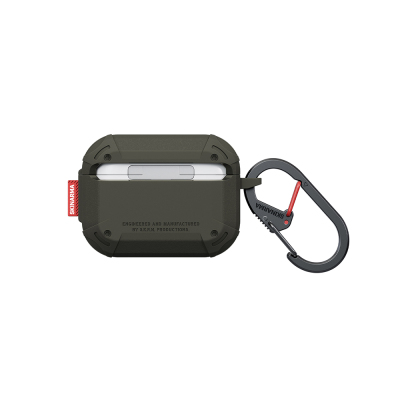 Apple Airpods Pro 3 Kılıf Airbagli Yivli Köşe Kilit Tasarımlı 360 Derece Koruma Skinarma Mecha LE Kılıf - 20