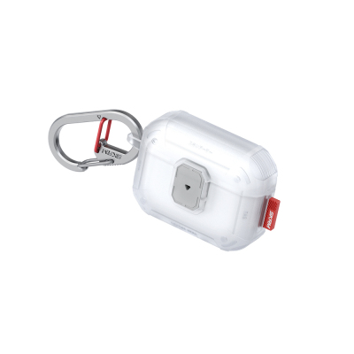 Apple Airpods Pro 3 Kılıf Airbagli Yivli Köşe Kilit Tasarımlı 360 Derece Koruma Skinarma Mecha LE Kılıf - 4