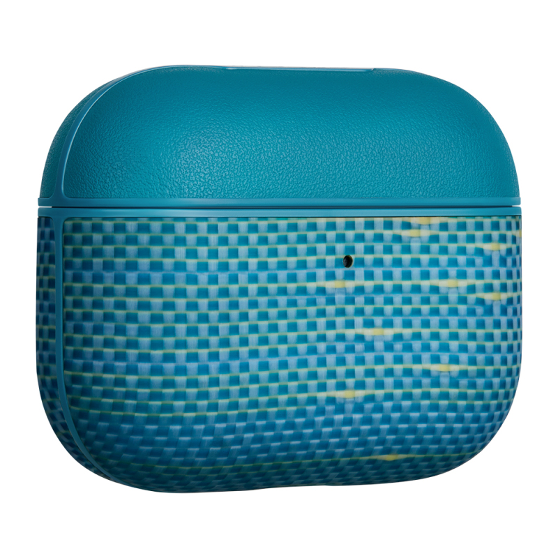 Apple Airpods Pro 3 Kılıf Aramid Fiber Pitaka Glints of Gold Serisi Kapak - 1