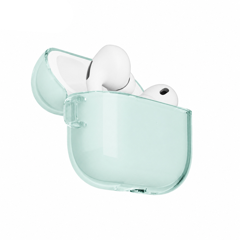 Apple AirPods Pro 3 Kılıf M-Safe Şarj Özellikli Mutural Ice Colour Serisi Silikon Kapak - 14