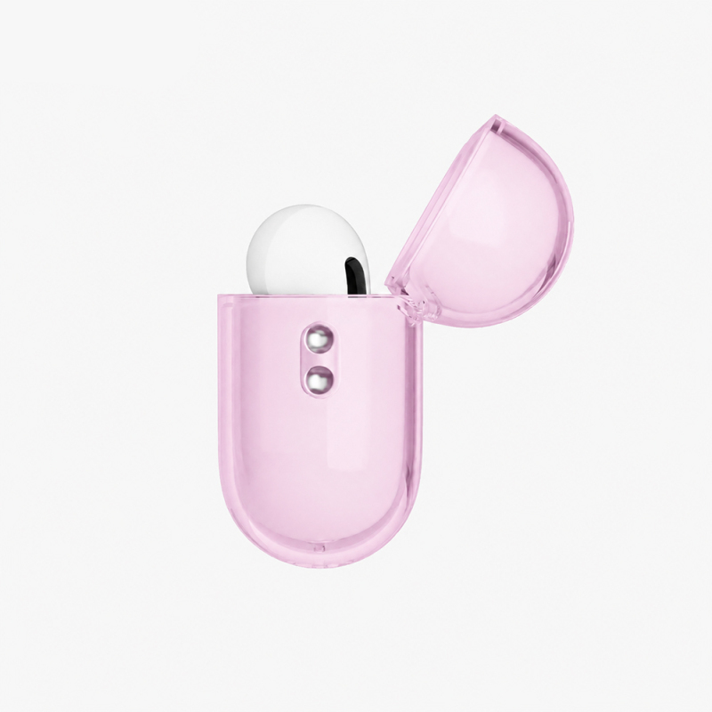 Apple AirPods Pro 3 Kılıf M-Safe Şarj Özellikli Mutural Ice Colour Serisi Silikon Kapak - 31