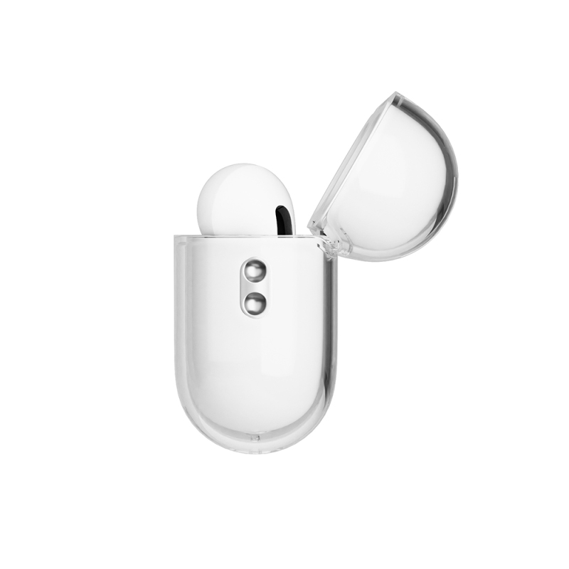 Apple AirPods Pro 3 Kılıf M-Safe Şarj Özellikli Mutural Ice Colour Serisi Silikon Kapak - 36