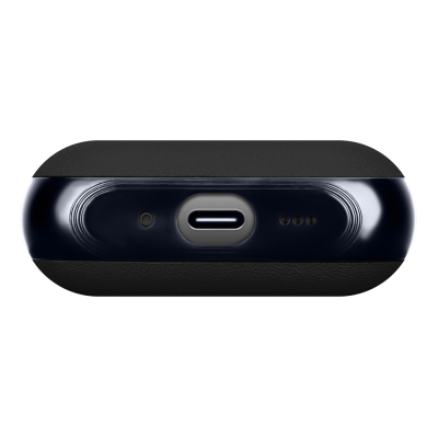 Apple AirPods Pro 3 Kılıf M-Safe Şarj Özellikli Mutural Poying Serisi Deri Tasarımlı Kapak - 12