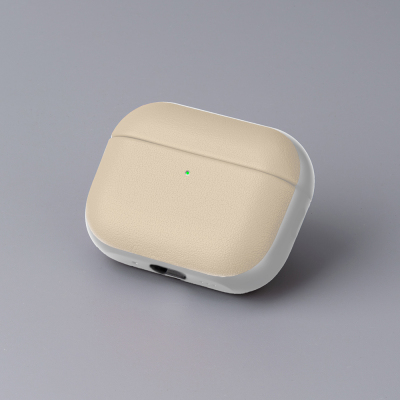 Apple AirPods Pro 3 Kılıf M-Safe Şarj Özellikli Mutural Poying Serisi Deri Tasarımlı Kapak - 29