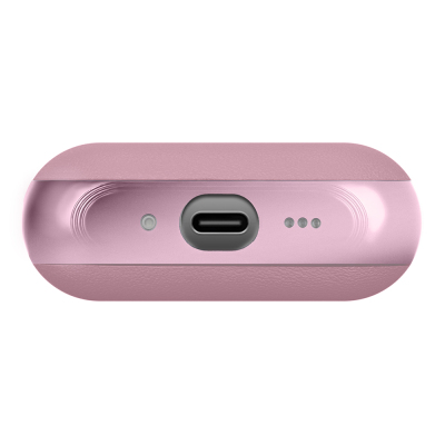 Apple AirPods Pro 3 Kılıf M-Safe Şarj Özellikli Mutural Poying Serisi Deri Tasarımlı Kapak - 16