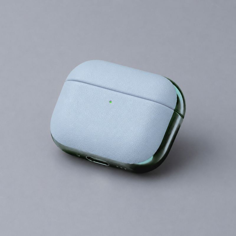 Apple AirPods Pro 3 Kılıf M-Safe Şarj Özellikli Mutural Poying Serisi Deri Tasarımlı Kapak - 40