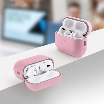 Apple AirPods Pro 3 Kılıf M-Safe Şarj Özellikli Mutural Yahu Serisi Deri Tasarımlı Kapak - 13