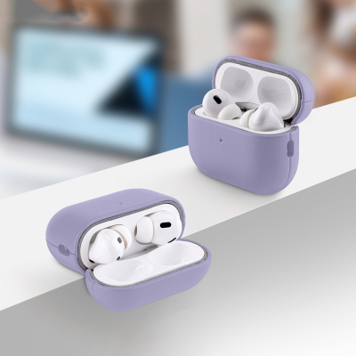 Apple AirPods Pro 3 Kılıf M-Safe Şarj Özellikli Mutural Yahu Serisi Deri Tasarımlı Kapak - 14