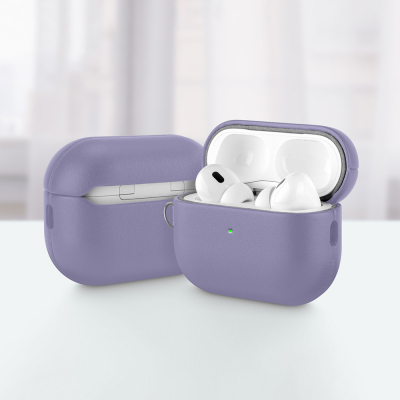 Apple AirPods Pro 3 Kılıf M-Safe Şarj Özellikli Mutural Yahu Serisi Deri Tasarımlı Kapak - 18
