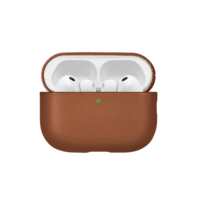 Apple AirPods Pro 3 Kılıf Qi M-Safe Şarj Özellikli Native Union Classic Serisi Suni Deri Kapak - 14