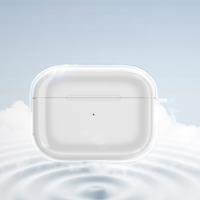 Apple Airpods Pro 3 Kılıf Şeffaf Kristal Silikon Zore Airbag 14 Kılıf - 4