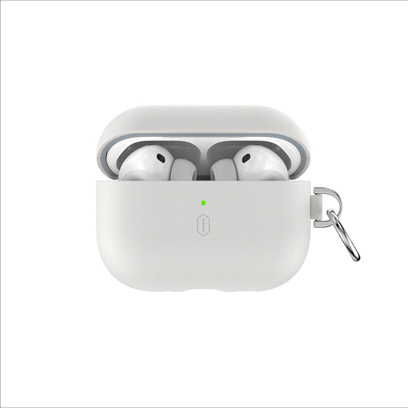 Apple AirPods Pro 3 Wiwu HC-201 Parmak İzi Bırakmayan Deri Kılıf - 4