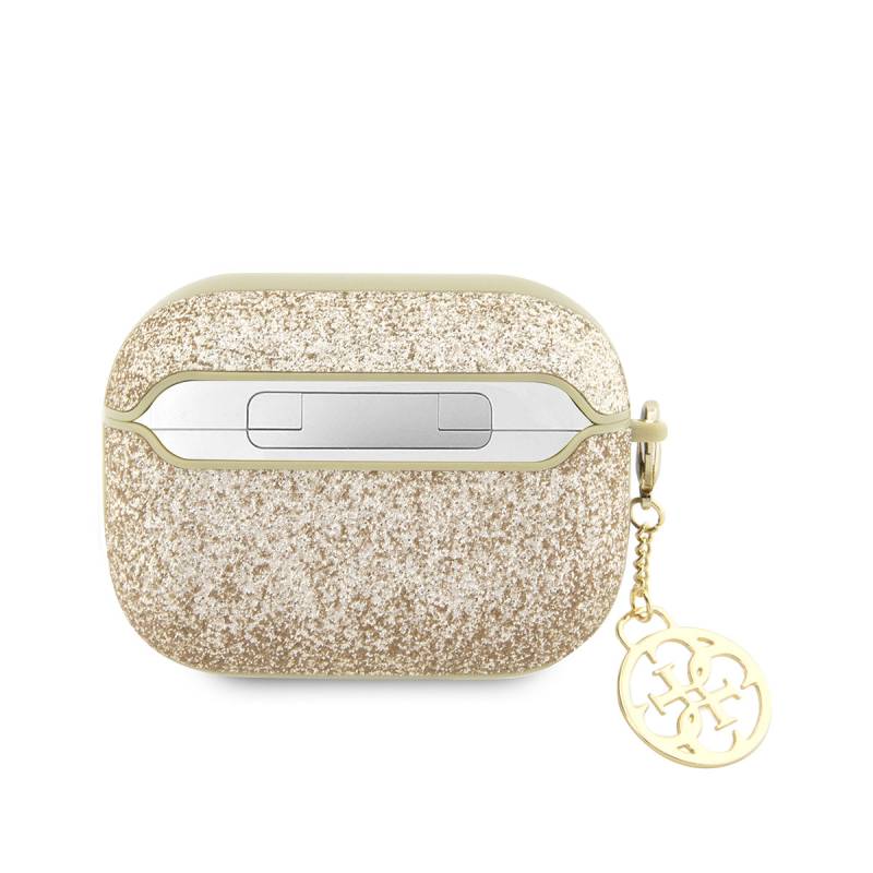 Apple Airpods Pro Case GUESS Glitter 4G Charm Cover - 2