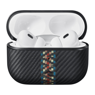 Apple Airpods Pro Kılıf 600D Aramid Fiber Pitaka Orchestra Serisi Rhapsody Kılıf - 3