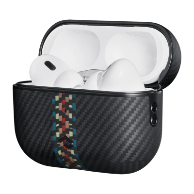 Apple Airpods Pro Kılıf 600D Aramid Fiber Pitaka Orchestra Serisi Rhapsody Kılıf - 4