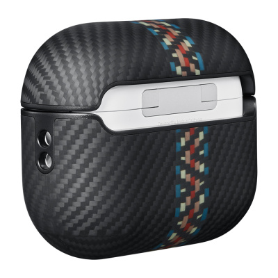 Apple Airpods Pro Kılıf 600D Aramid Fiber Pitaka Orchestra Serisi Rhapsody Kılıf - 8