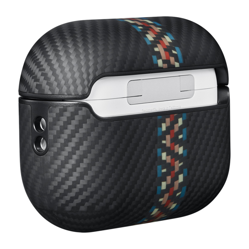Apple Airpods Pro Kılıf 600D Aramid Fiber Pitaka Orchestra Serisi Rhapsody Kılıf - 8