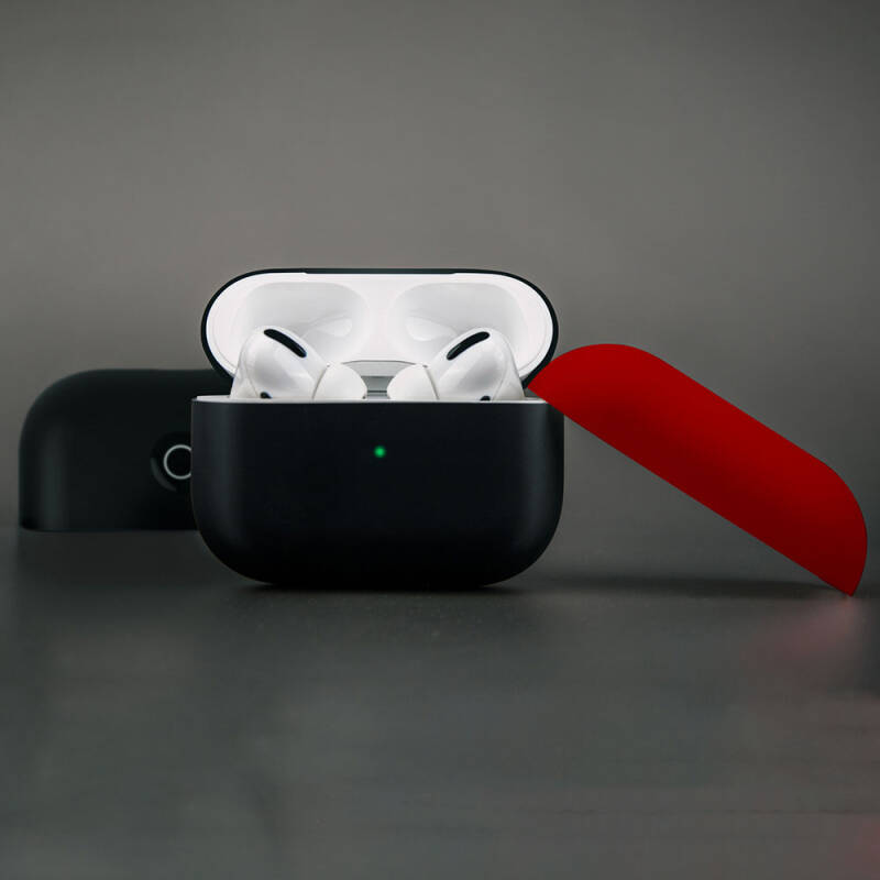 Apple Airpods Pro Kılıf Boyun Askılı Parlayan Düğmeli Lisanslı Switcheasy Colors Silikon Kapak - 19