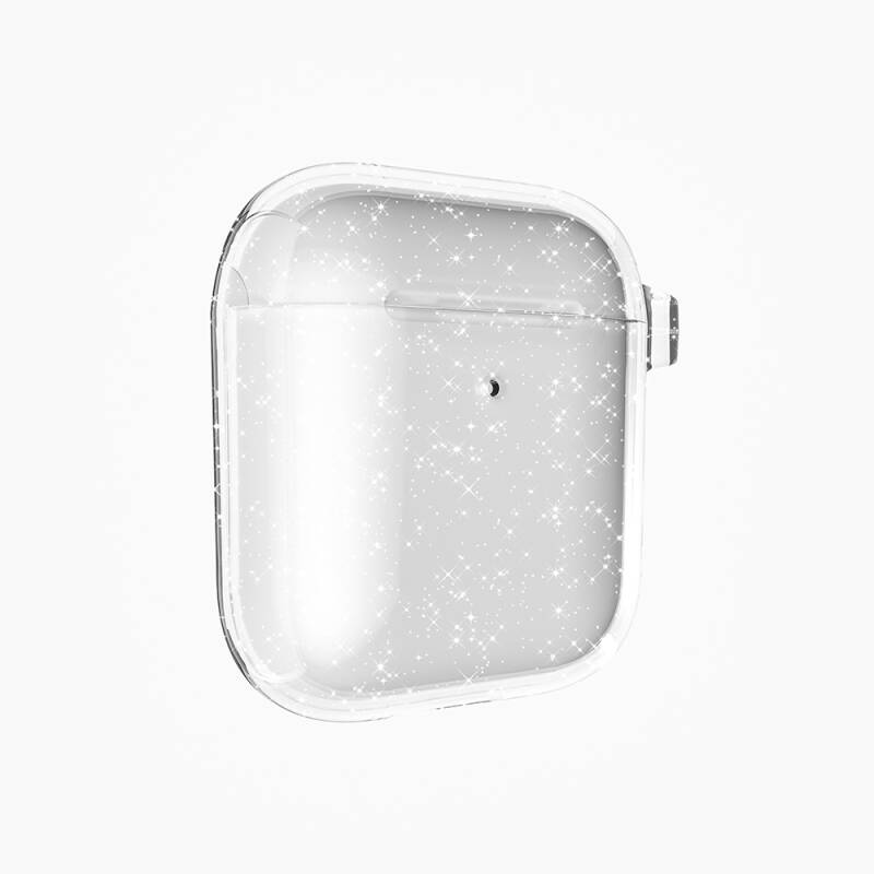 Apple Airpods Zore Allstar Airbag 32 Parlayan Simli Saydam Renkli Kılıf - 4