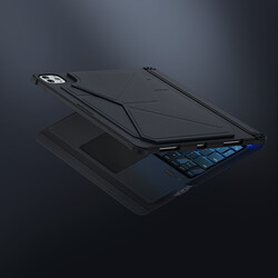 Apple iPad 10.2 2021 (9.Generation) Benks Multifunctional Wireless Keyboard Case - 6
