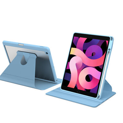 Apple iPad 10.2 2021 (9.Nesil) Kılıf Zore Nayn Dönebilen Standlı Kılıf - 8