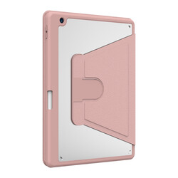 Apple iPad 10.2 2021 (9.Nesil) Kılıf Zore Nayn Dönebilen Standlı Kılıf - 3