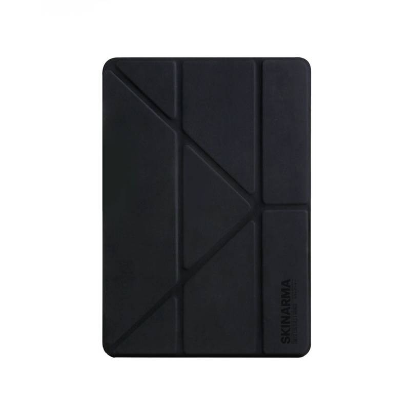 Apple iPad 10.2 2021 (9.Nesil) Kılıf SkinArma Sticker Tasarımlı Arkası Şeffaf Standlı Mageru Kılıf - 5