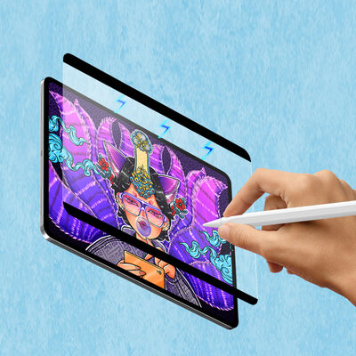 Apple iPad 10.2 2021 (9.Nesil) Wiwu Removable Magnetic Screen Protector - 12