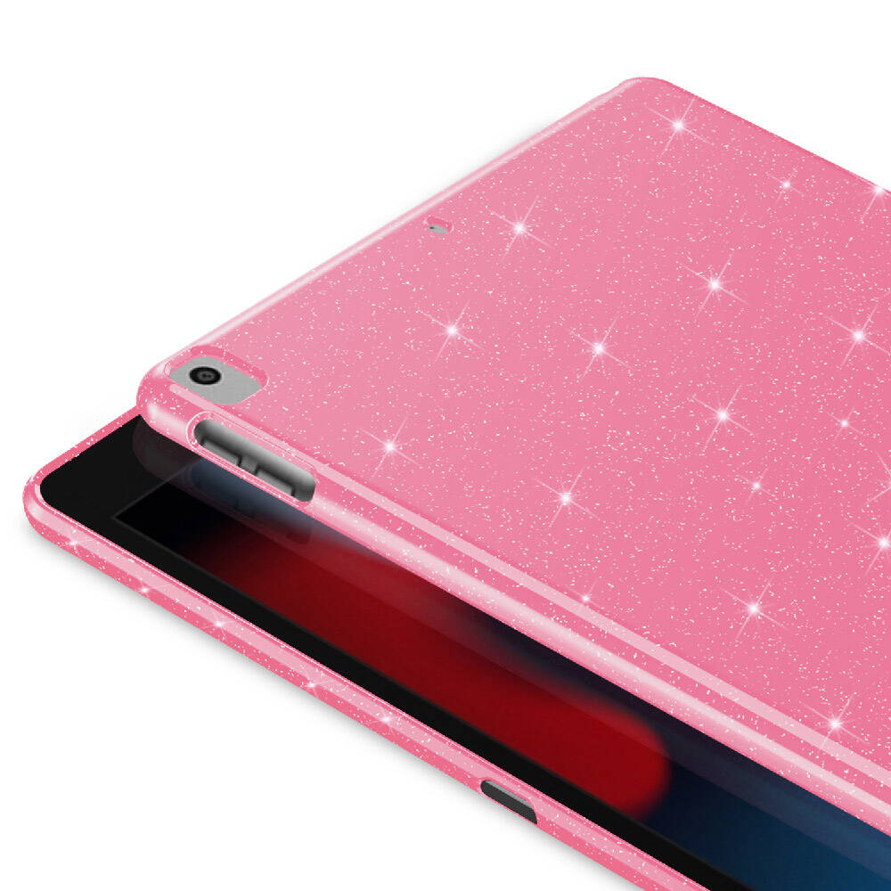 Apple iPad 10.2 2021 (9th Generation) Zore Tablet Koton Case with Glittering Shiny Appearance - 8