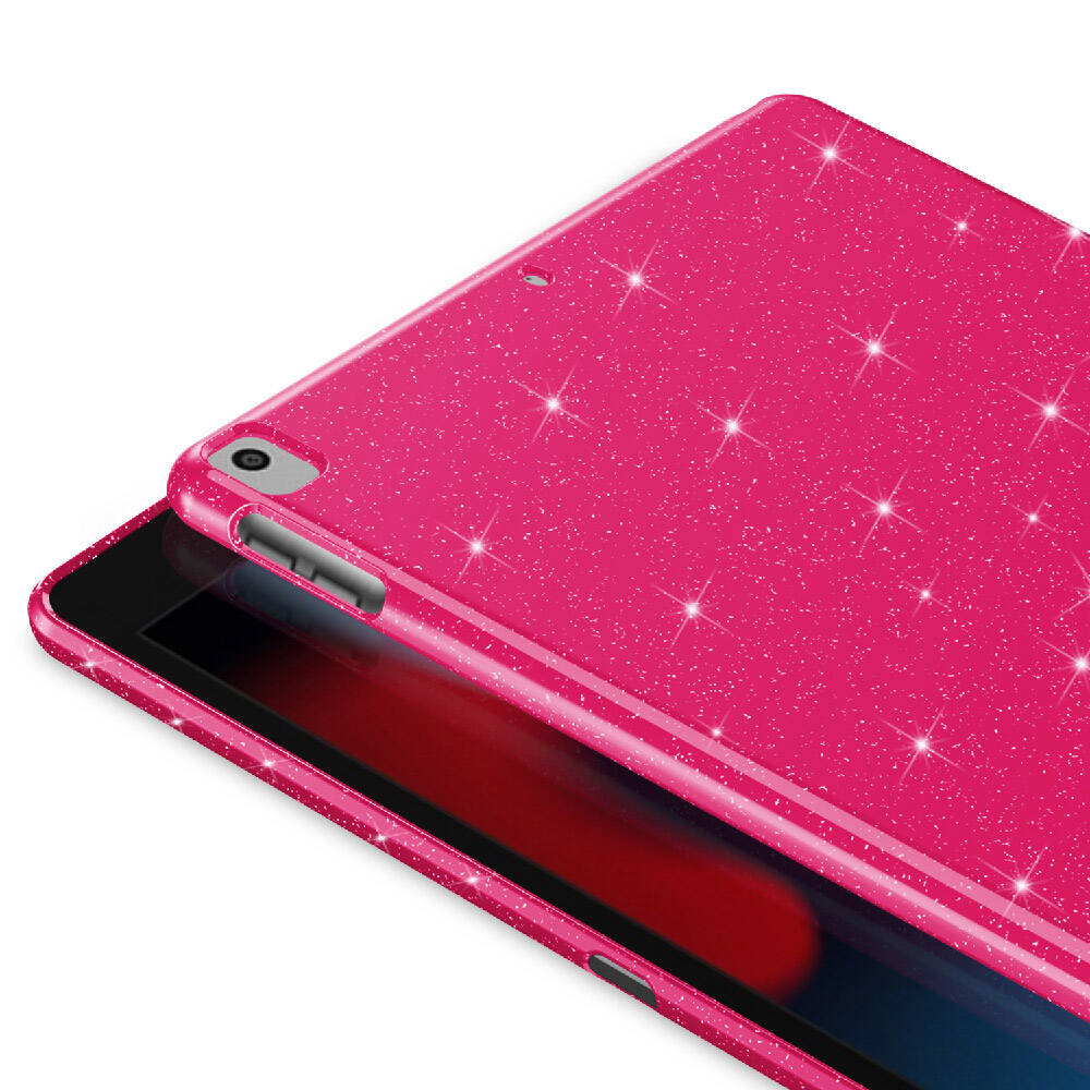 Apple iPad 10.2 2021 (9th Generation) Zore Tablet Koton Case with Glittering Shiny Appearance - 10