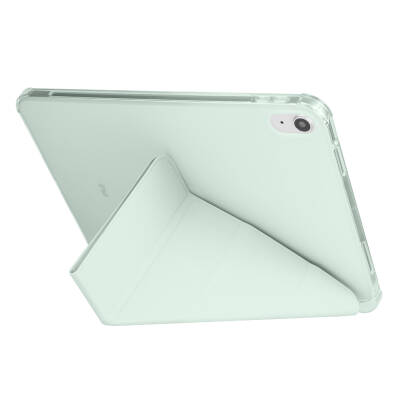 Apple iPad 10.9 2022 (10.Nesil) Kılıf Zore Tri Folding Kalem Bölmeli Standlı Kılıf - 20