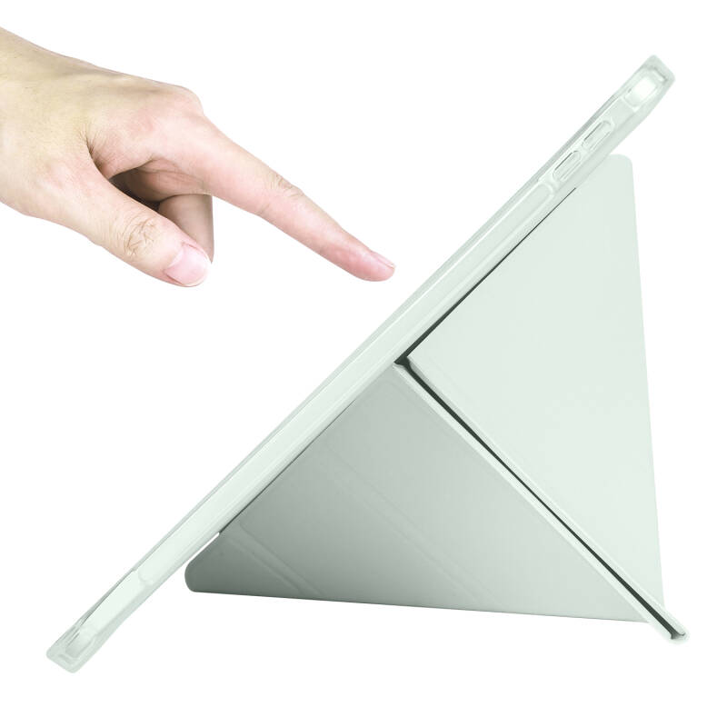 Apple iPad 10.9 2022 (10.Nesil) Kılıf Zore Tri Folding Kalem Bölmeli Standlı Kılıf - 26