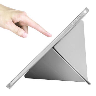 Apple iPad 10.9 2022 (10.Nesil) Kılıf Zore Tri Folding Kalem Bölmeli Standlı Kılıf - 22