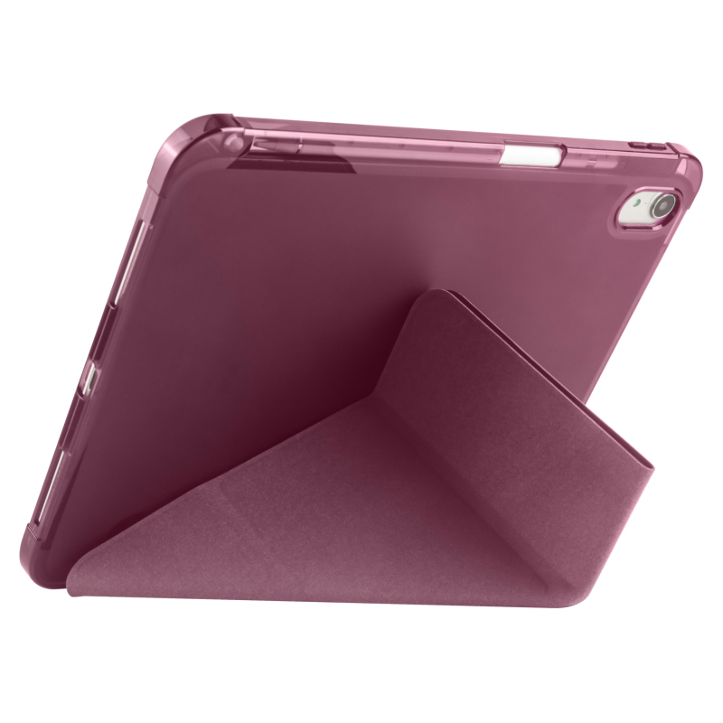Apple iPad 10.9 2022 (10.Nesil) Kılıf Zore Tri Folding Kalem Bölmeli Standlı Kılıf - 4