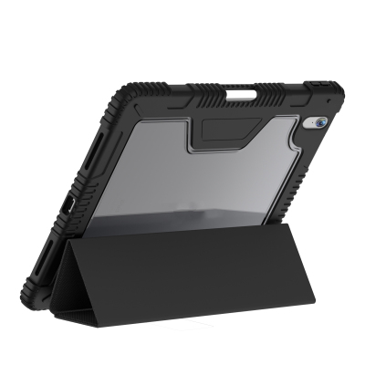 Apple iPad 10.9 2022 (10.Nesil) Raptic Armor Serisi Airbagli Katlanabilir Standlı Smart Cover Kılıf - 5